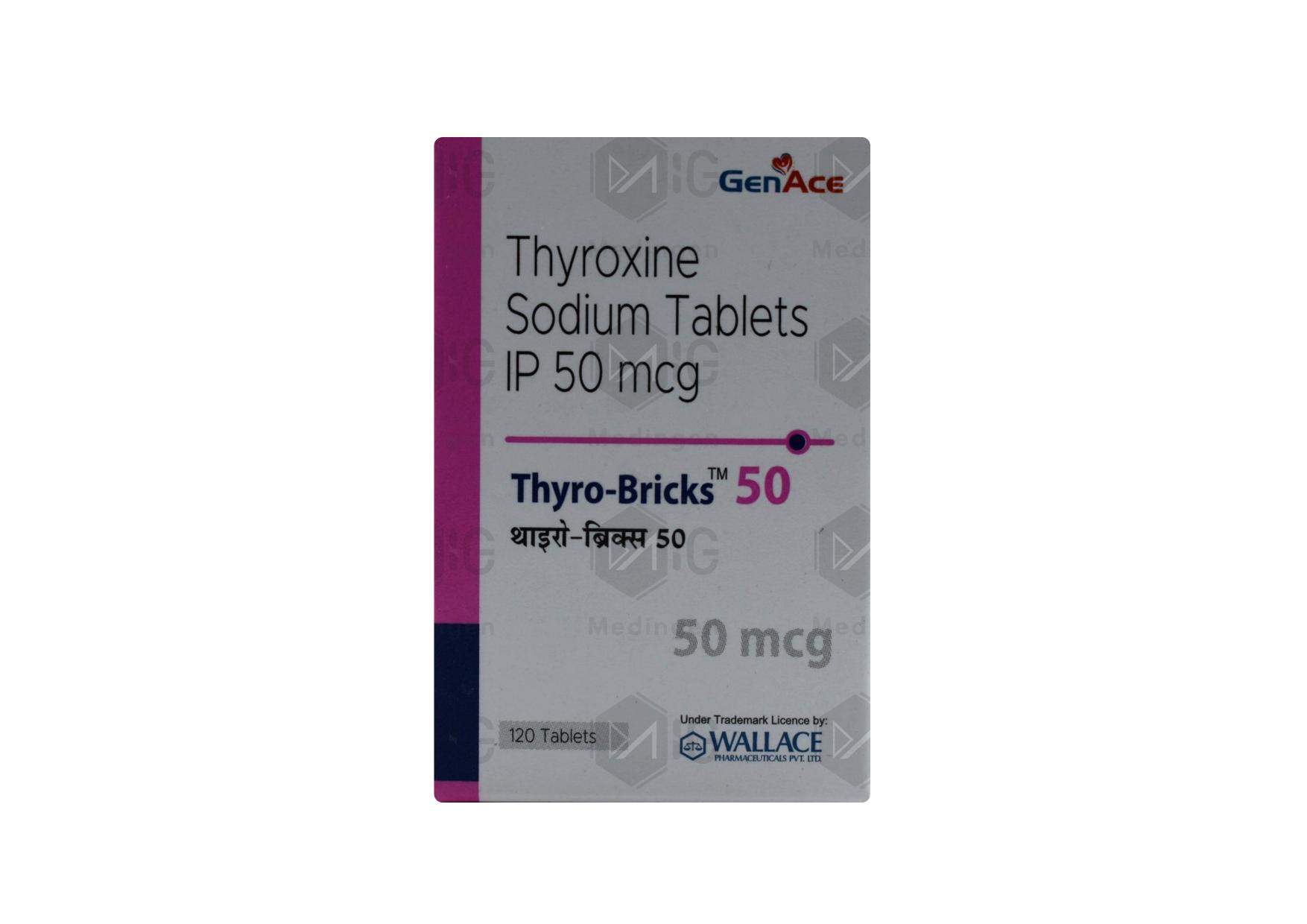 THYRO BRICKS 50MCG